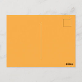 Daffodil Horizontale Briefkaart Sinaasappel