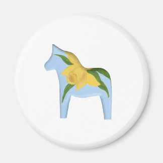 Daffodil Horse Magnet