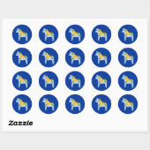 Daffodil Horse Sticker (Vel)