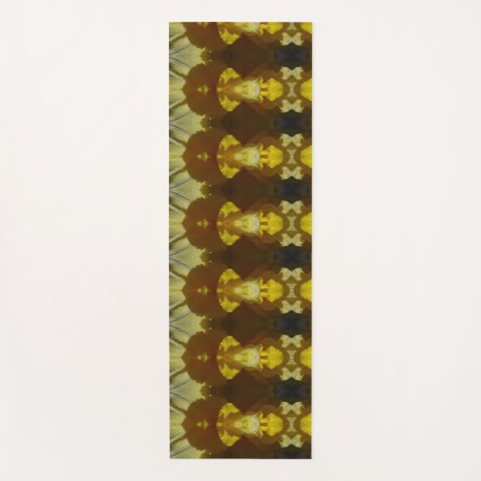 Daffodil Ikat 11 Yogamat (Voorkant)