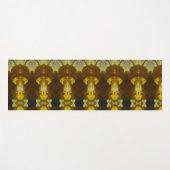 Daffodil Ikat 11 Yogamat (Voorkant (horizontaal))
