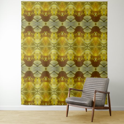 Daffodil Ikat 12 Wandkleed (In situ)