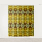 Daffodil Ikat 12 Wandkleed (Voorkant)