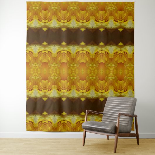 Daffodil Ikat 14 Wandkleed (In situ)