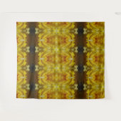 Daffodil Ikat 15 Wandkleed (Voorkant (horizontaal))