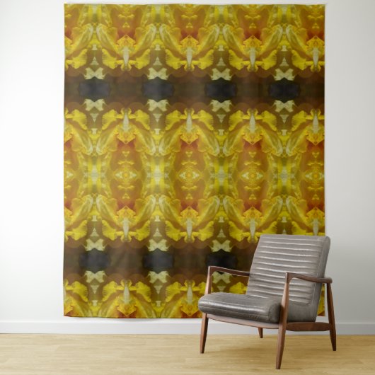 Daffodil Ikat 15 Wandkleed (In situ)