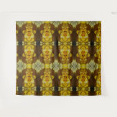 Daffodil Ikat 16 Wandkleed (Voorkant (horizontaal))