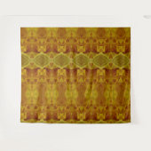 Daffodil Ikat 3 Wandkleed (Voorkant (horizontaal))