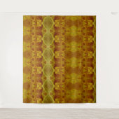 Daffodil Ikat 3 Wandkleed (Voorkant)