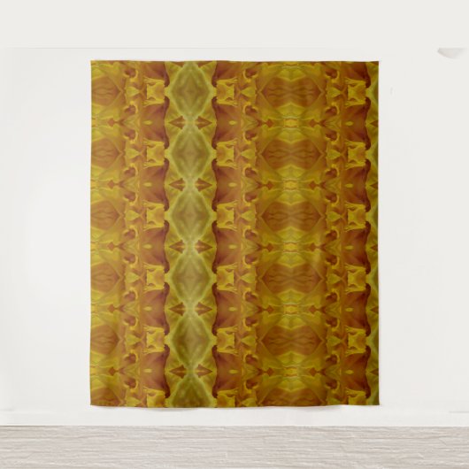 Daffodil Ikat 3 Wandkleed (Voorkant)