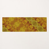 Daffodil Ikat 3 Yogamat (Achterkant (horizontaal))