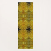 Daffodil Ikat Pouf Yogamat (Achterkant)