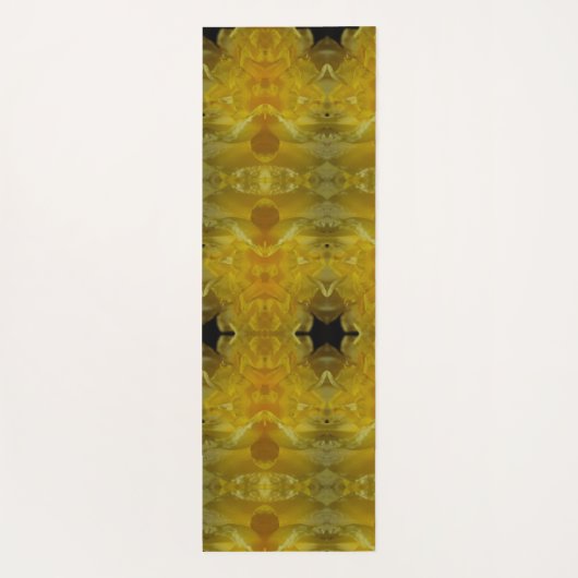 Daffodil Ikat Pouf Yogamat (Achterkant)