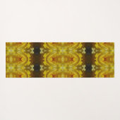 Daffodil Ikat too Pouf Yogamat (Achterkant (horizontaal))