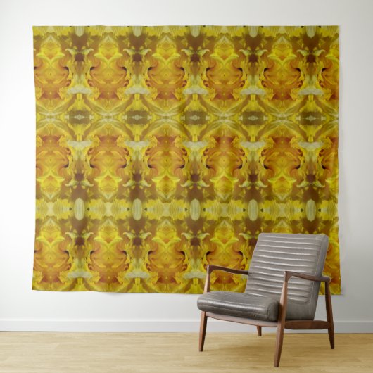 Daffodil Ikat Zen  Wandkleed (In Situ (horizontaal))