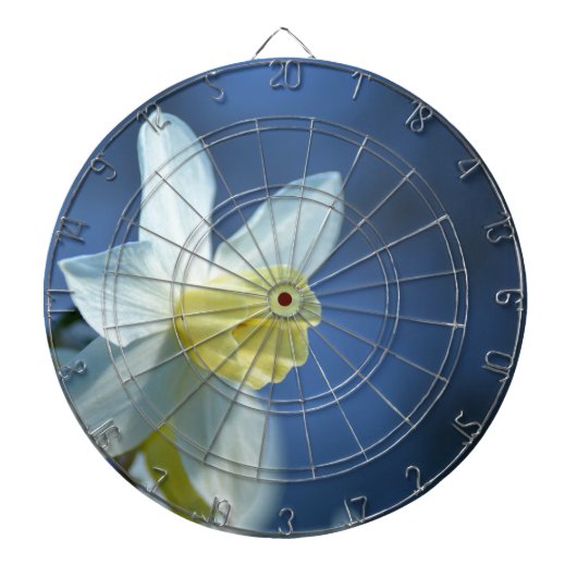 Daffodil in het voorjaar dartbord (Voorkant)