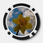 Daffodil in het voorjaar poker chips (Achterkant)