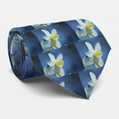 Daffodil in het voorjaar stropdas (Opgerold)
