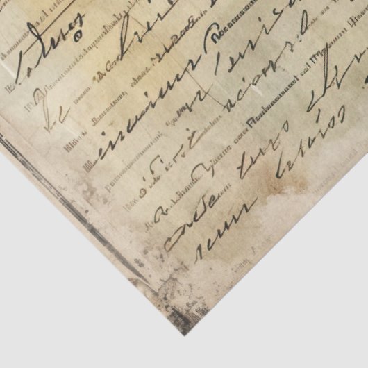 Daffodil Junk Journal Pagina's Decoupage Tissuepapier (Detail)