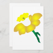 Daffodil Kaart (Voorkant / Achterkant)