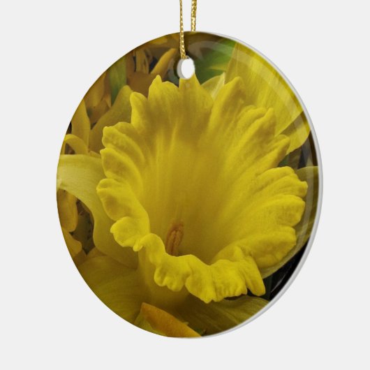 Daffodil Keramisch Ornament (Links)