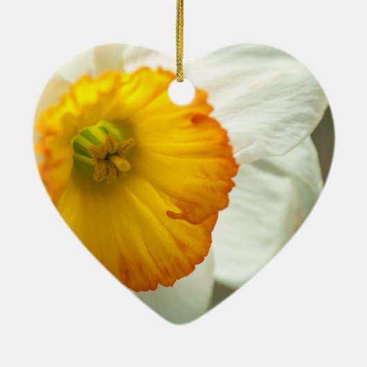 Daffodil Keramisch Ornament (Achterkant)