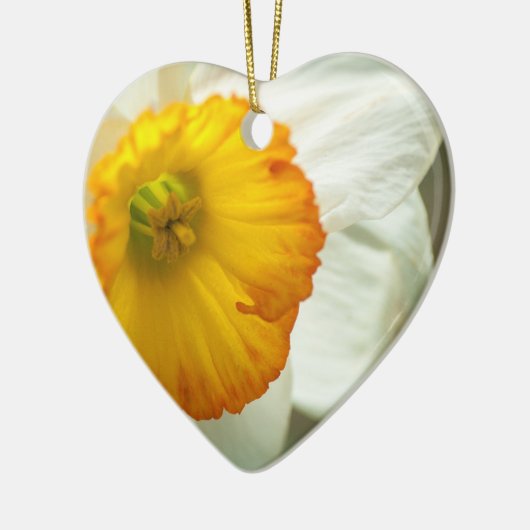 Daffodil Keramisch Ornament (Links)