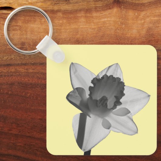 Daffodil Key Ring Sleutelhanger (Voorkant)