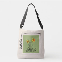 Daffodil Kunst Schoudertasje Crossbody Tas