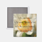 Daffodil Life Quote Magnet (Voorkant / Achterkant)