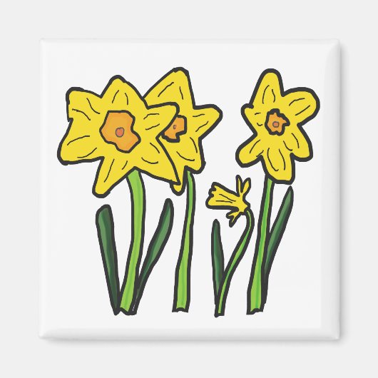 Daffodil Magneet (Voorkant)