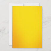  Daffodil March Geboortebloem Verjaardag Bedankkaart (Achterkant)