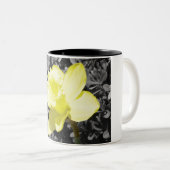 Daffodil-Mok Tweekleurige Koffiemok (Voorkant rechts)