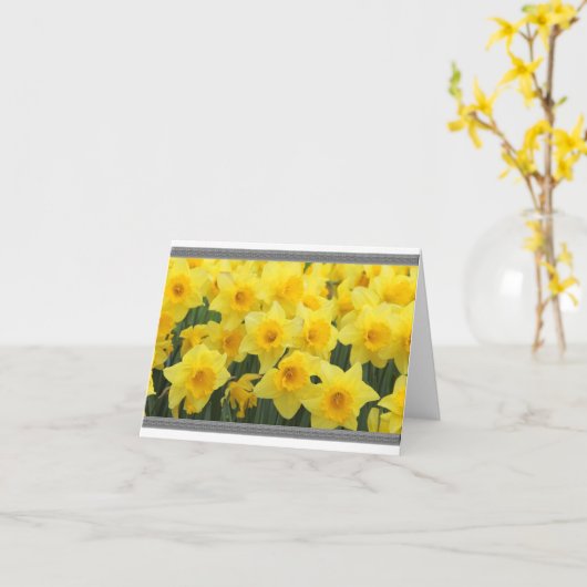 DAFFODIL NOTE CARDS KAART (Gele Bloem)