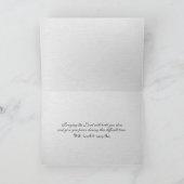 Daffodil op bijbelsympathikaart kaart (Binnen)