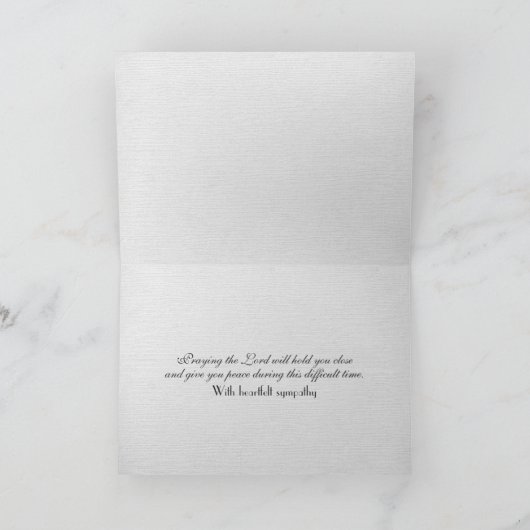 Daffodil op bijbelsympathikaart kaart (Binnen)