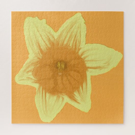 Daffodil Oranje gele puzzel (Verticaal)