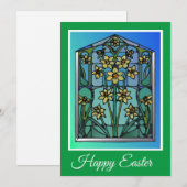 Daffodil Paaskaart Feestdagenkaart (Voorkant / Achterkant)