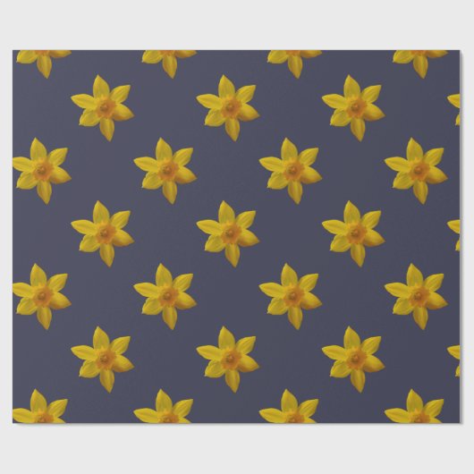 Daffodil-pakpapier Cadeaupapier (Vlak)