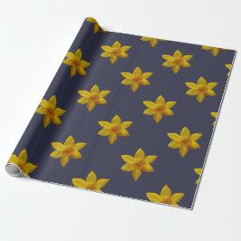 Daffodil-pakpapier Cadeaupapier