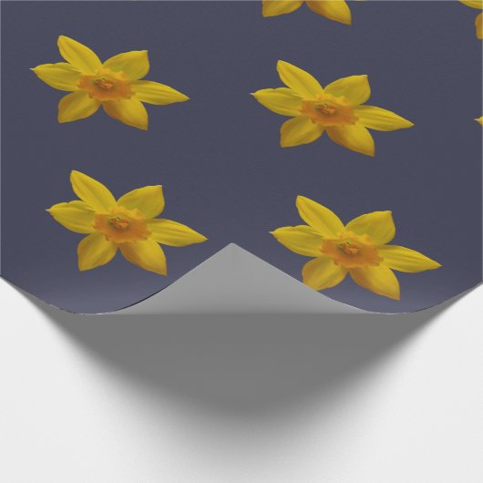 Daffodil-pakpapier Cadeaupapier (Hoek)