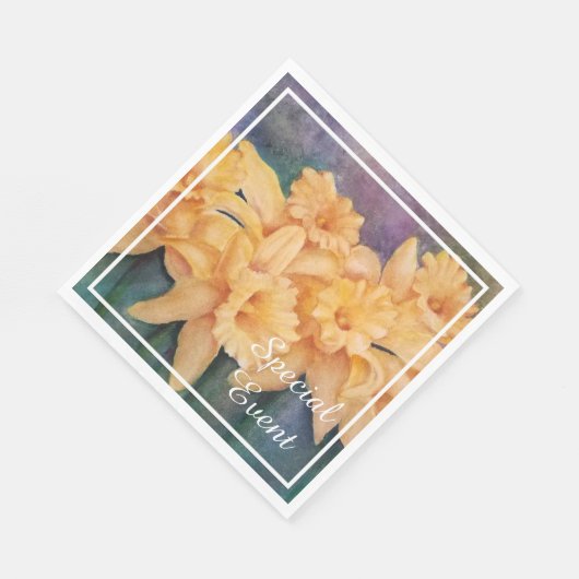 Daffodil Party Servet (Hoek)