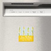 Daffodil Pattern Magneet (Insitu (Vaatwasser))