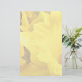 Daffodil Petals Briefpapier (Staand voorkant)