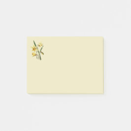 Daffodil plaatst notities post-it® notes