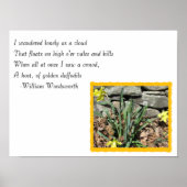 Daffodil Poem Poster (Voorkant)