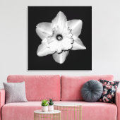 'Daffodil Portrait' Ingepakt Canvas Print (Insitu (Woonkamer))