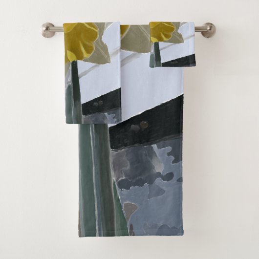 Daffodil Portret Handdoek Set (Insitu)