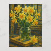 Daffodil Postcard Briefkaart (Voorkant)
