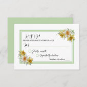 Daffodil Respons Kaart (Voorkant / Achterkant)